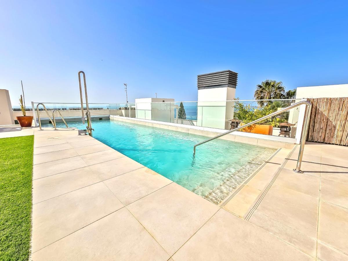 Oceanfront Duplex With A Rooftop Pool And Terrace El Puerto de Santa María Extérieur photo