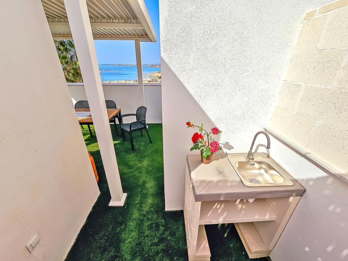 Oceanfront Duplex With A Rooftop Pool And Terrace El Puerto de Santa María Extérieur photo