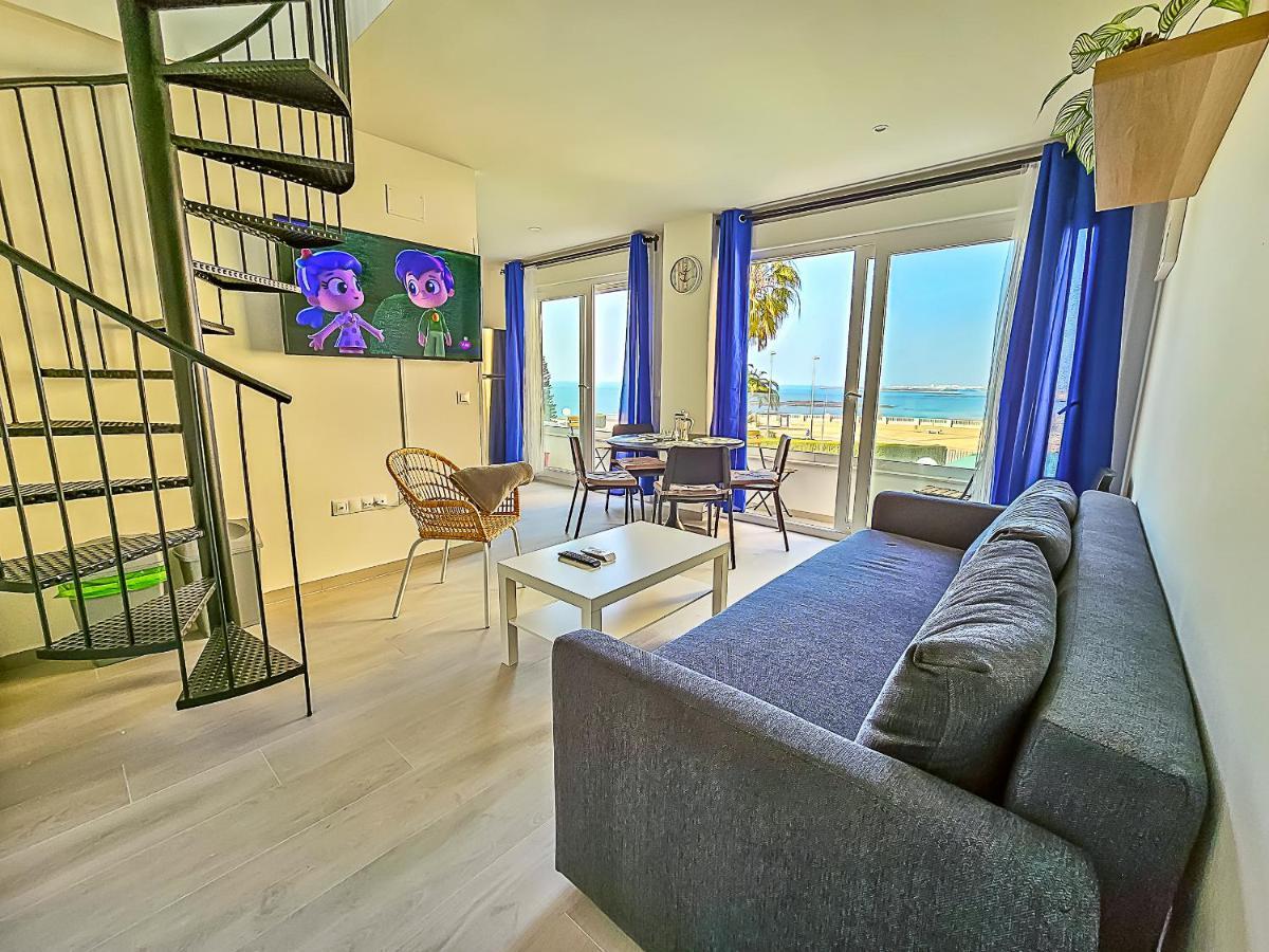 Oceanfront Duplex With A Rooftop Pool And Terrace El Puerto de Santa María Extérieur photo
