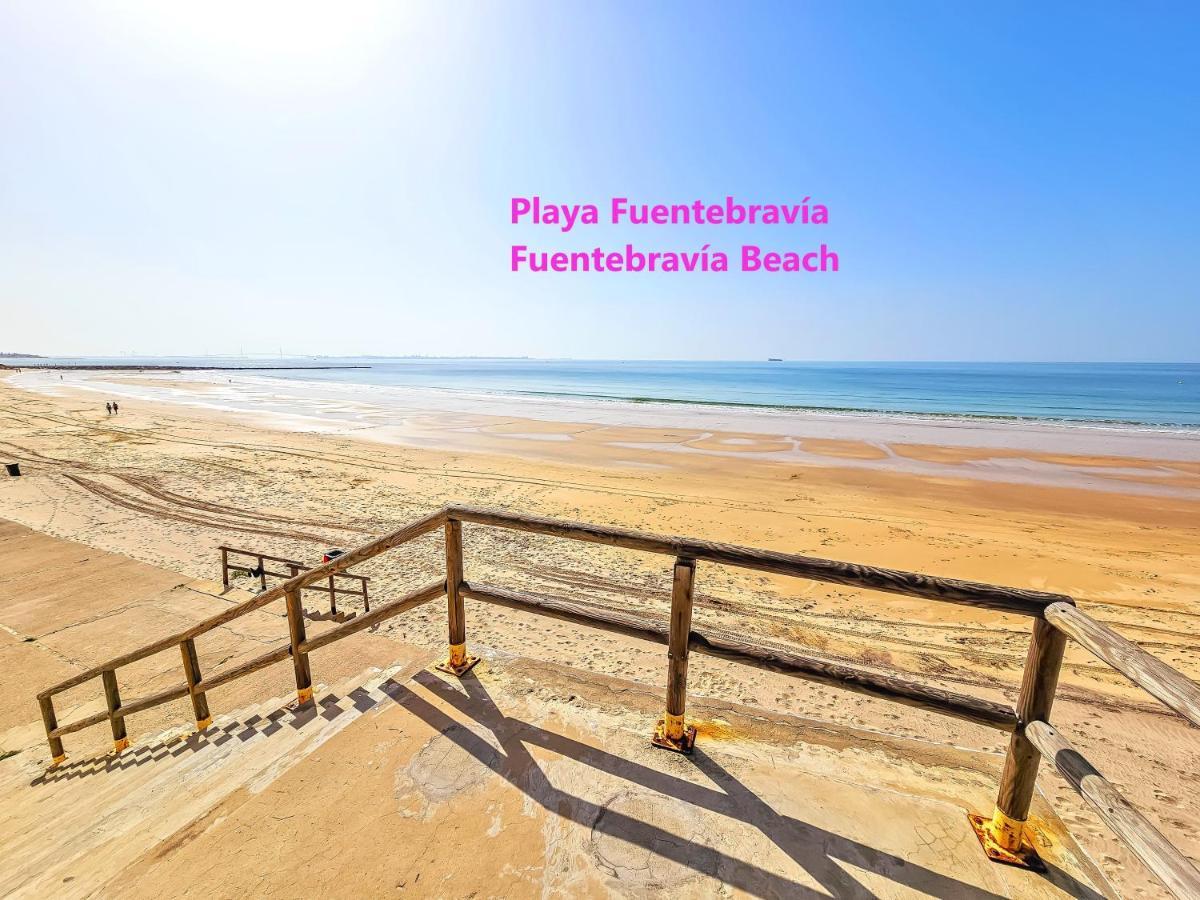 Oceanfront Duplex With A Rooftop Pool And Terrace El Puerto de Santa María Extérieur photo